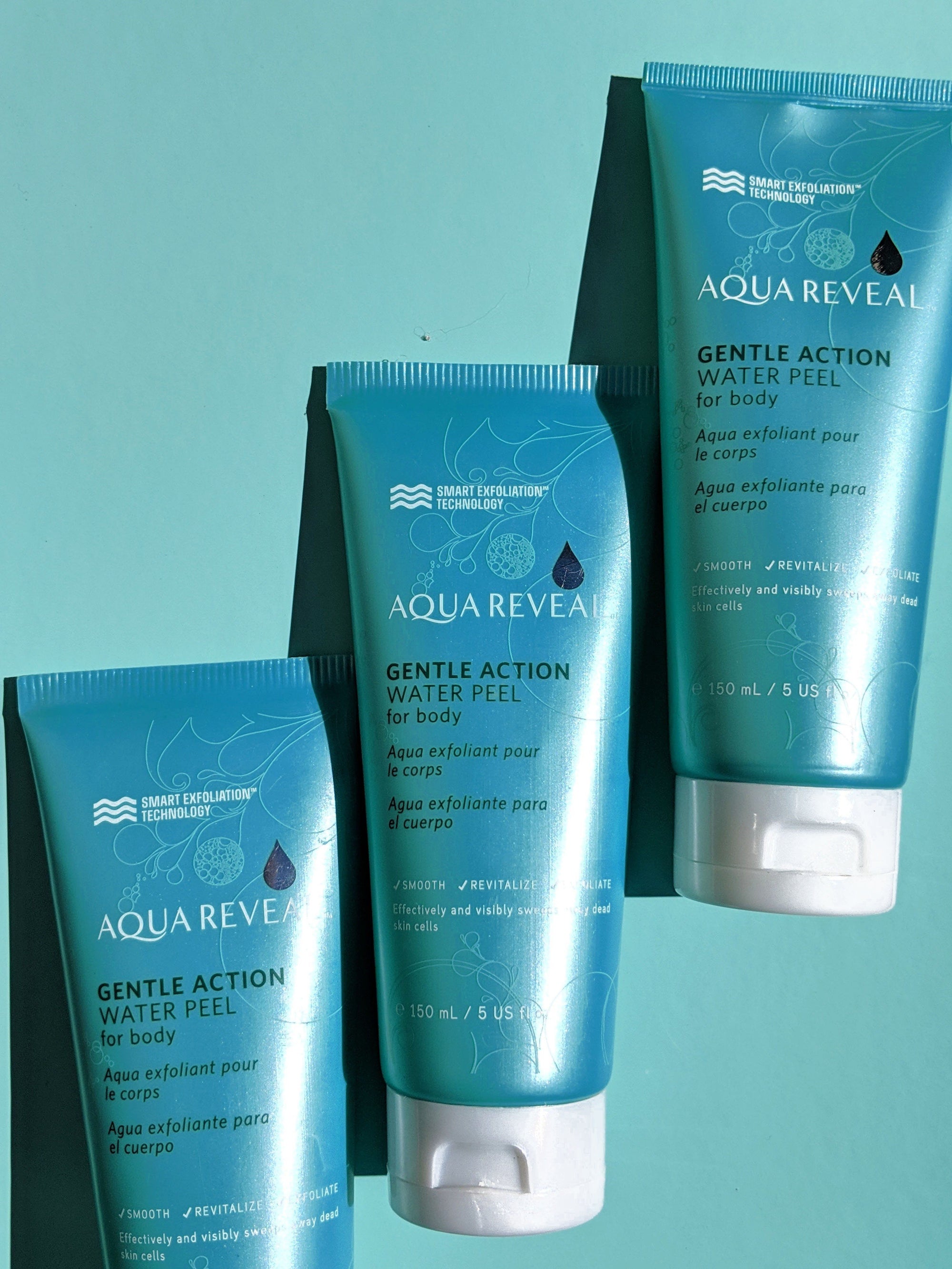 Cure Aqua Gel - Gentle Exfoliator - Water-Based Exfoliating Face and Body  Scrub - Dead Skin Remover For Youthful Skin, 1 Pack